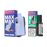 Elfbar Max - Blue + Apple Pear Bundle