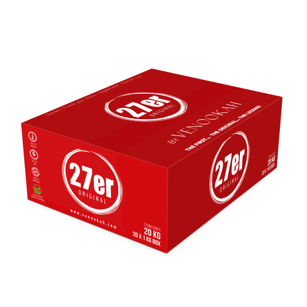 Venookah - 27er Original Naturkohle 20kg