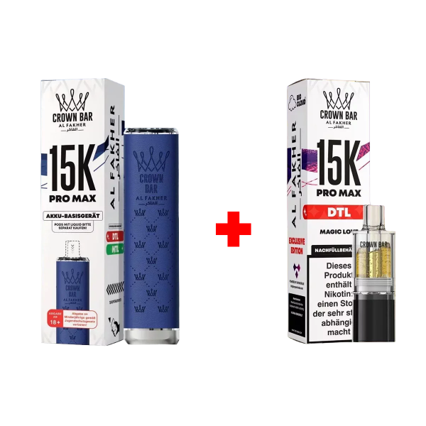 Al Fakher 15k Bundle - Magic Love + Blue