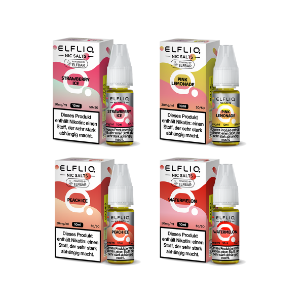 Elfliq 20mg/ml Nikotin | 10ml - Alle Geschmäcker