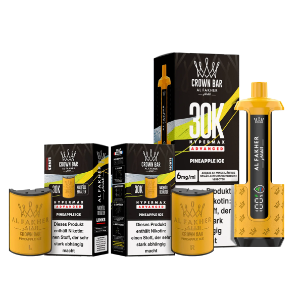 Al Fakher 30k Hypermax Bundle - Pineapple Ice