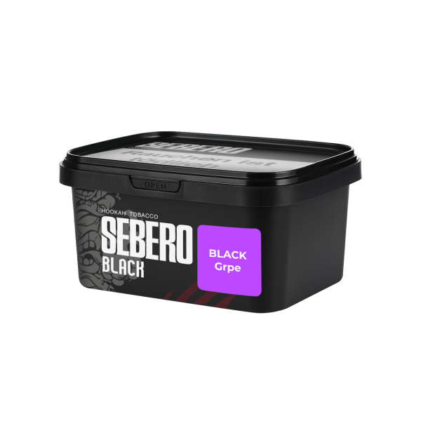Sebero Black Shisha Tabak 200g - Grpe