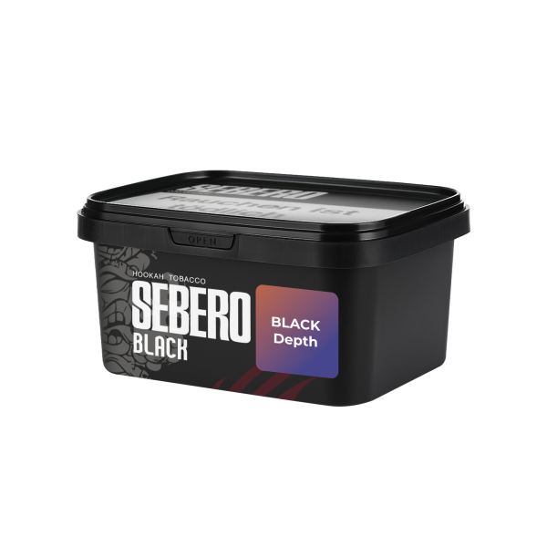 Sebero Black Shisha Tabak 200g - Depth