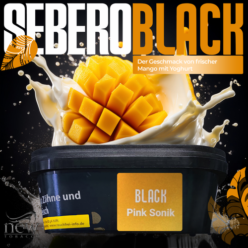 Sebero Black Shisha Tabak 200g - Mngo Ygrt