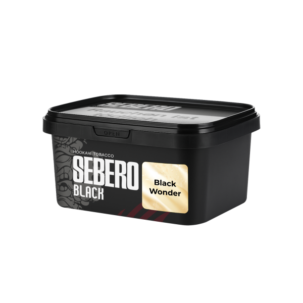 Sebero Black Shisha Tabak 200g - Wonder
