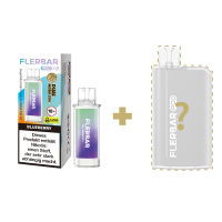 Flerbar Pods - Blueberry + Zufälliger Akkuträger