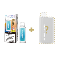 Flerbar Pods - Ice Mint + Zufälliger Akkuträger