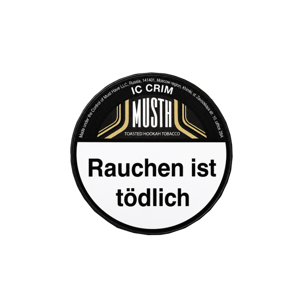 Must H Tabak 125g - Ic Crim