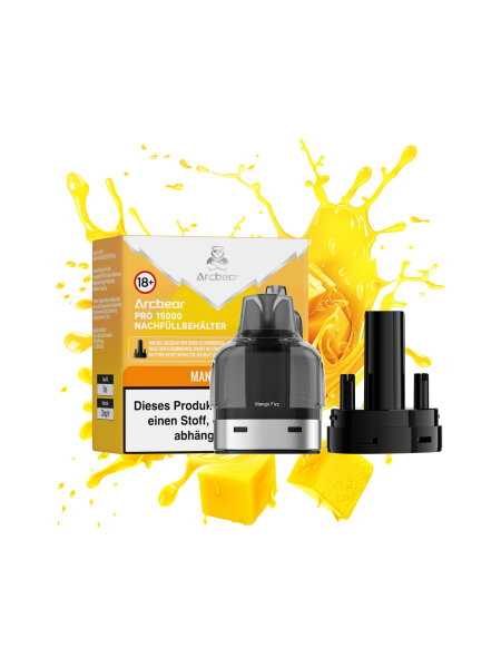 Arcbear Pro 15000 Pod Bundle - Mango Fizz