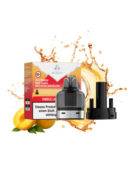 Arcbear Pro 15000 Pod Bundle - Vimbull Apricot Peach