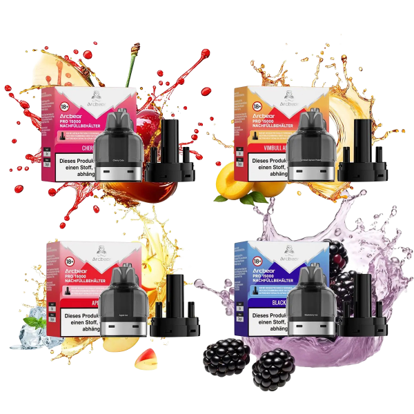 Arcbear Pro 15000 Pod Bundle - Alle Geschmäcker