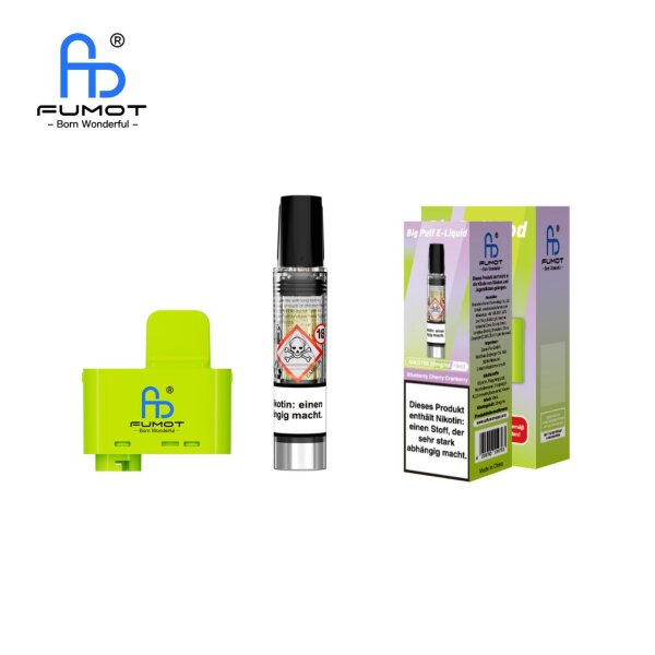 RandM Tornado Big Puff Pod - Blueberry Cherry Cranberry