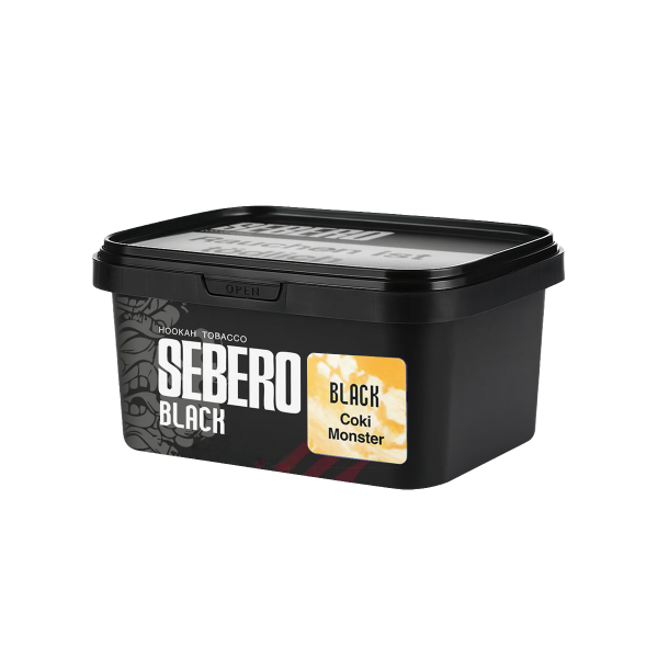 Sebero Black Shisha Tabak 200g - Coki Monster