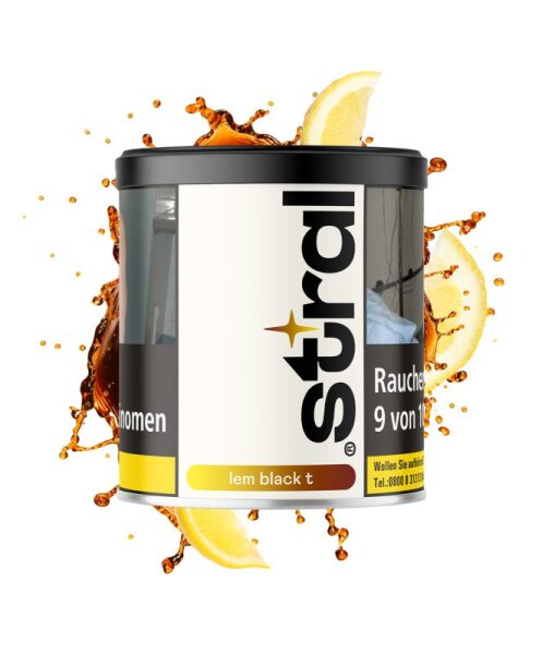 Stral Tobacco 200g - Lem Black T