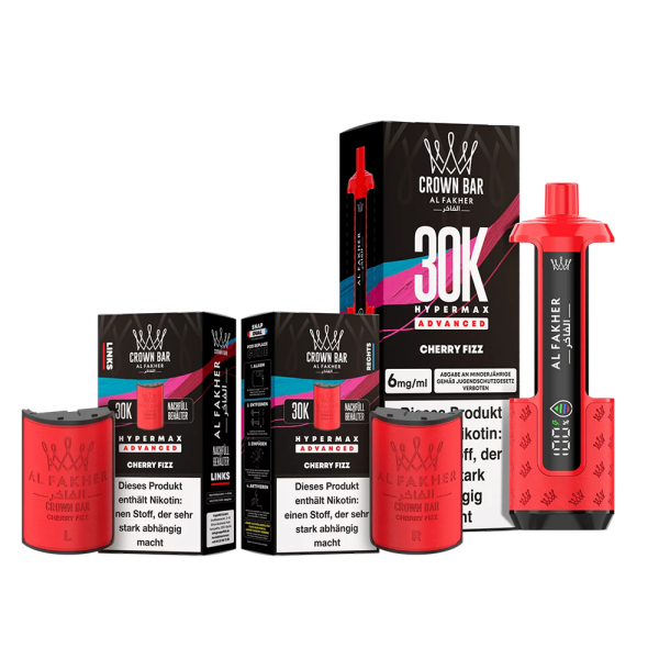Al Fakher 30k Hypermax Bundle - Cherry Fizz