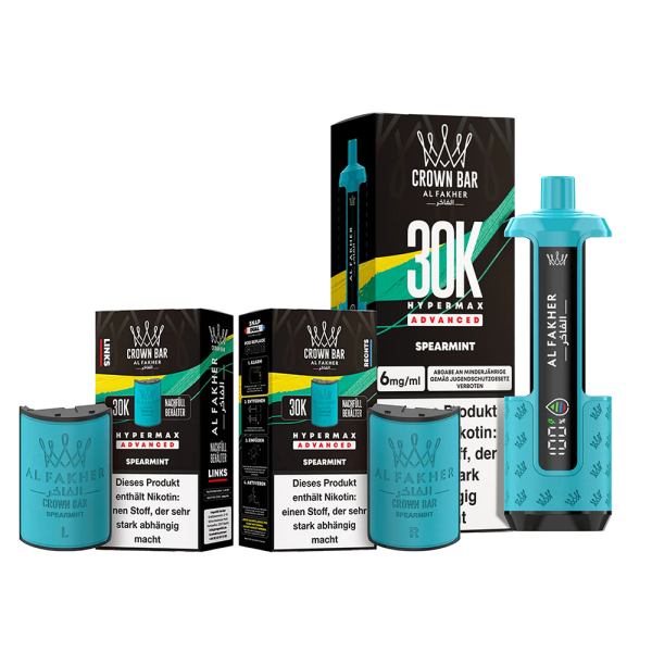 Al Fakher 30k Hypermax Bundle - ⁠⁠Spearmint