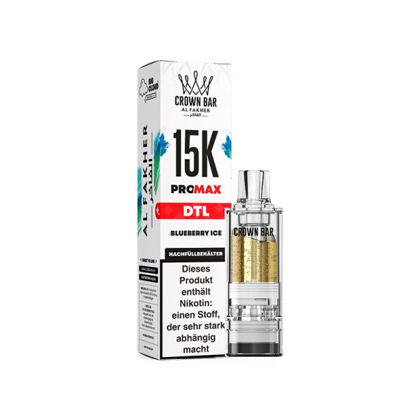 Al Fakher - Crown Bar 15K Pro Blueberry Ice