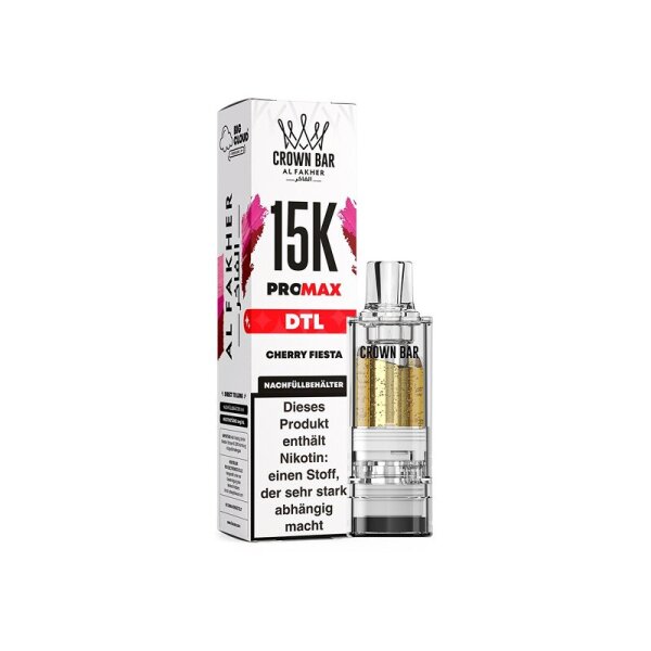 Al Fakher - Crown Bar 15K Pro Cherry Fiesta