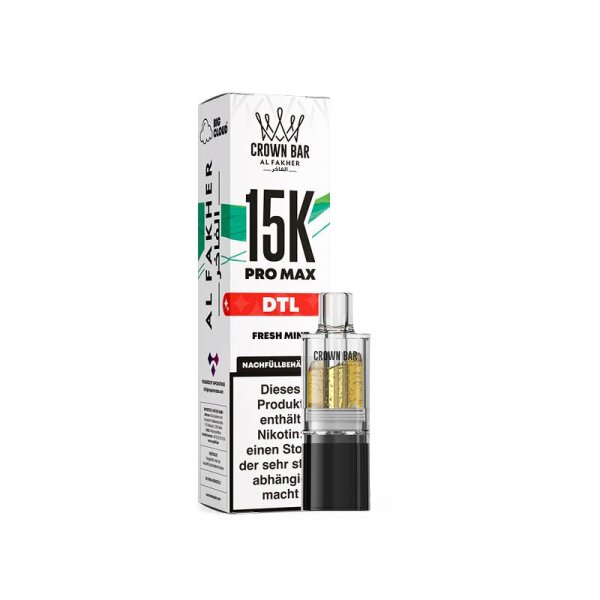 Al Fakher - Crown Bar 15K Pro Fresh Mint