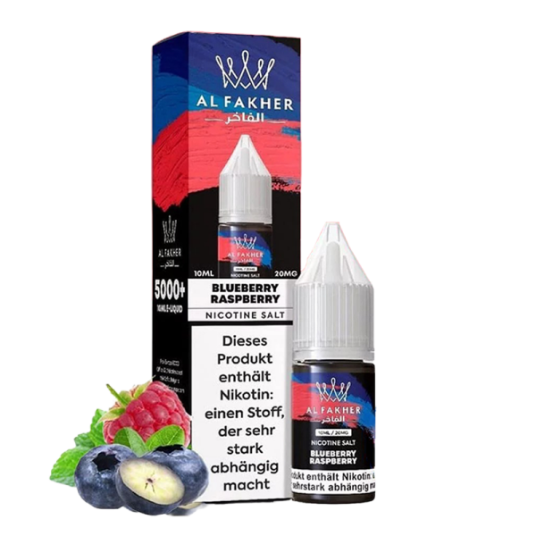 Al Fakher Nikotinsalz 20mg - Blueberry Raspberry