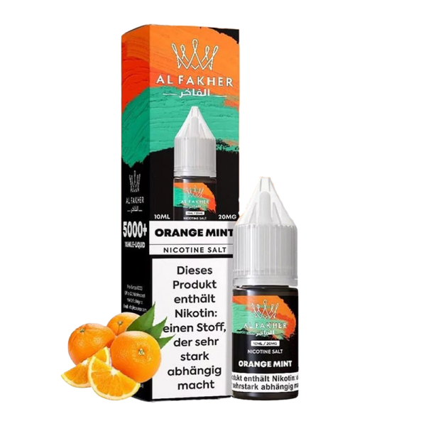 Al Fakher Nikotinsalz 20mg - Orange Mint