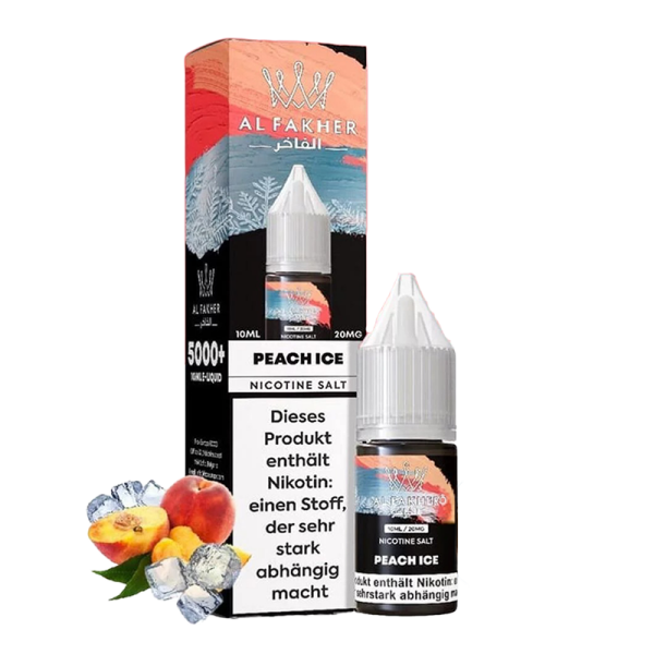 Al Fakher Nikotinsalz 20mg - Peach Ice
