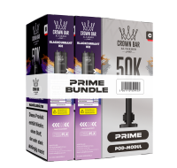 Al Fakher 50k Hypermax Prime Pod Set - Blackcurrant Ice