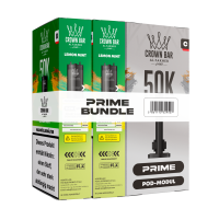 Al Fakher 50k Hypermax Prime Pod Set - Lemon Mint