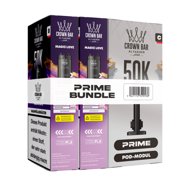 Al Fakher 50k Hypermax Prime Pod Set - Magic Love